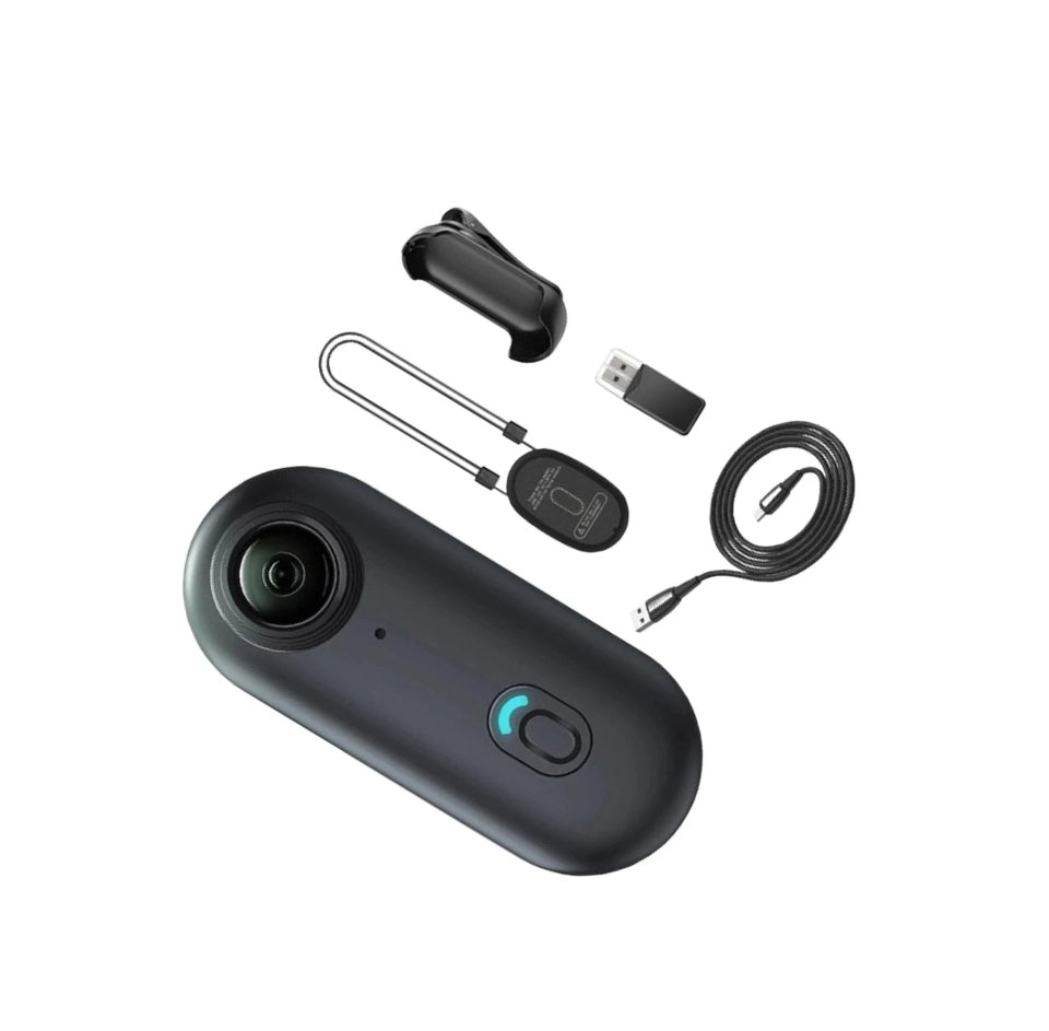 4K FHD Mini Body Camera Wearable Action Cam | POV Hands-Free Thumb-Size