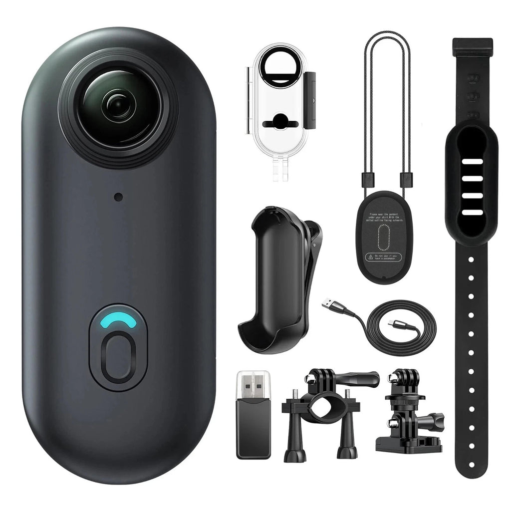 4K FHD Mini Body Camera Wearable Action Cam | POV Hands-Free Thumb-Size