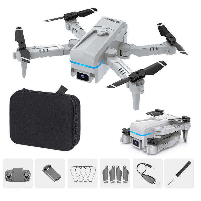 Compact Quadcopter with 4K HD Dual Cameras and Folding Design