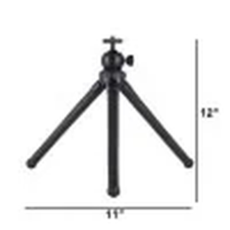 Adjustable Mini Tripod Stand for Compact Cameras, Gopro Cameras, and Smartphones