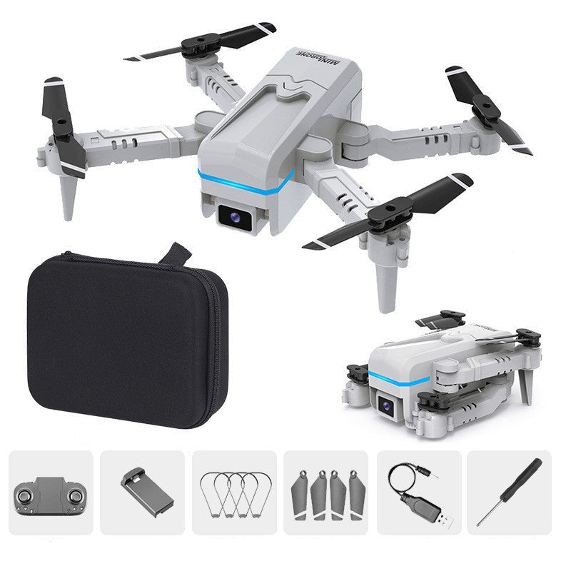 Compact Quadcopter with 4K HD Dual Cameras and Folding Design