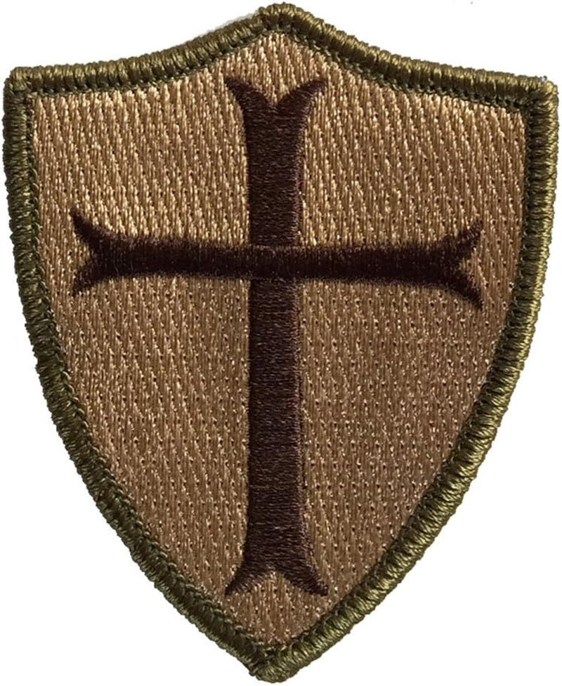 Crusader Shield Shoulder Patch